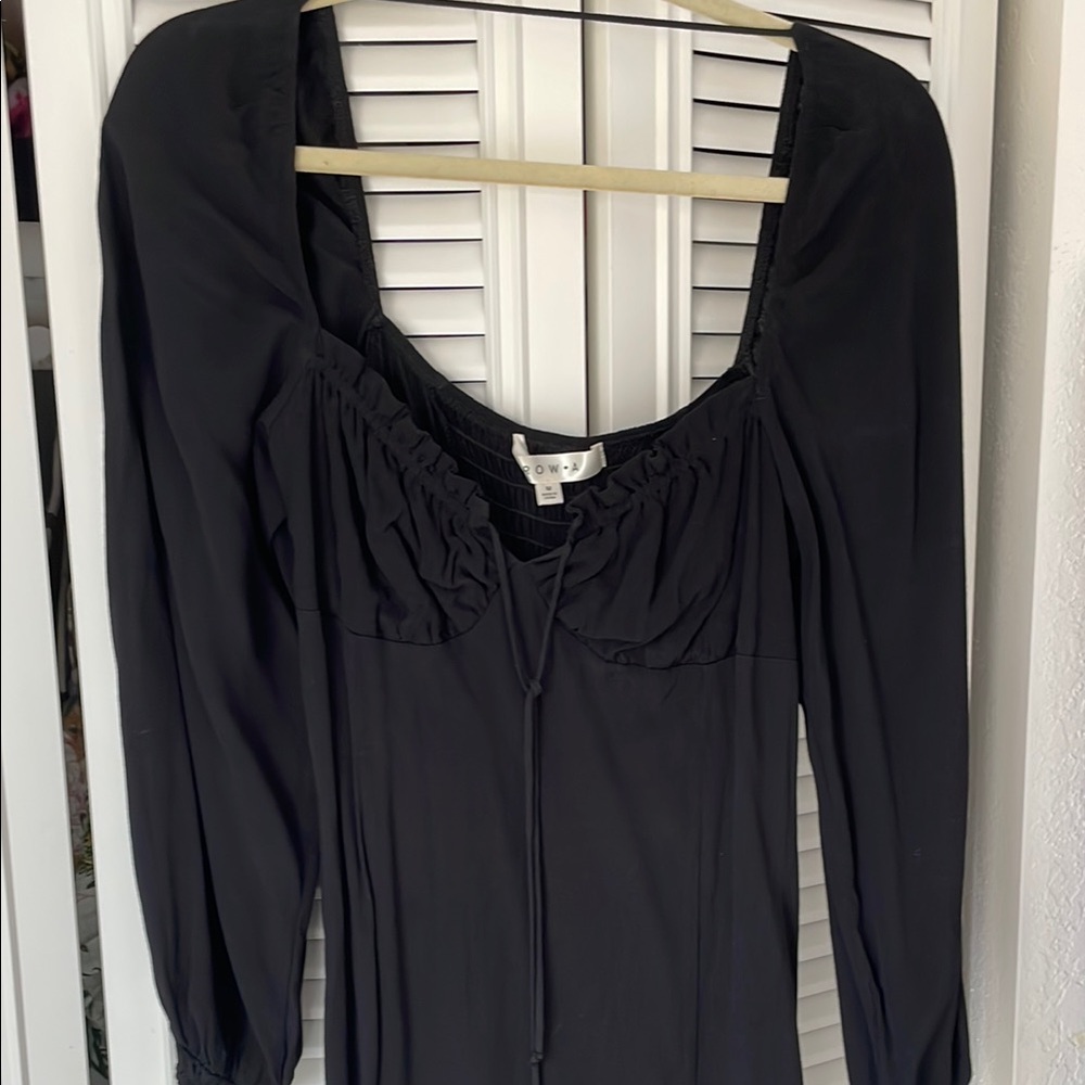 Black Long Sleeve Dress